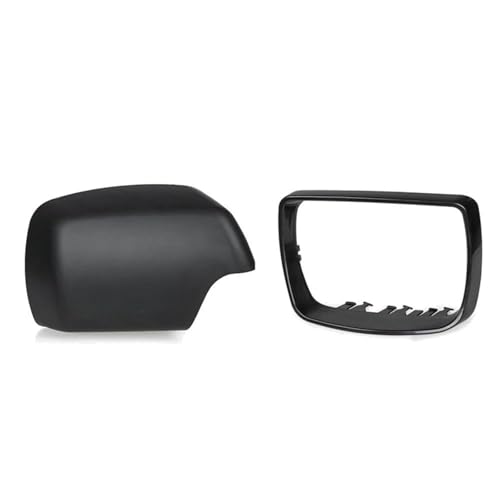 LTXCNI Auto Rückspiegel Abdeckung Für B&MW X5 E53 2000-2006 X5 3.0i E53 2002-2003 X5 4.4i E53 2002-2003 Linke Rechte Seite Rückspiegelabdeckung Abdeckkappe Zierring(Right) von LTXCNI