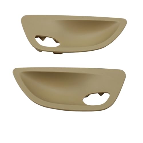 Autoinnenraumtürgriff Für 5er F10 F11 F18 2010-2017, Ersatz Für Die Linke Und Rechte Abdeckung Der Inneren Türgriffschale(Beige,2pcs) von LTXCNI