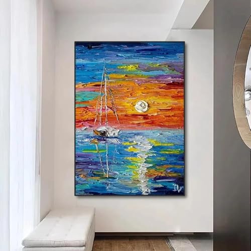 LTjiajuypd Abstraktes Segelplakat, Wandkunst, Landschaft, minimalistischer Wandkunstdruck, Leinwandmalerei, Poster für Wohnzimmer, Heimdekoration, 70 x 110 cm, rahmenlos LTjiajuypd Abstraktes Segelplakat, Wandkunst, Landschaft, minimalistischer Wandkunstdruck, Leinwandmalerei, Poster für Wohnzimmer, Heimdekoration, 70 x 110 cm, rahmenlos von LTjiajuypd