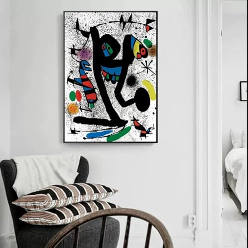 LTjiajuypd Berühmte Joan Miro Surrealismus Kunstwerk Poster Abstrakte Retro Wandkunst Leinwanddrucke Gemälde Poster Wandbilder Raumdekoration 70x100cm Rahmenlos LTjiajuypd Berühmte Joan Miro Surrealismus Kunstwerk Poster Abstrakte Retro Wandkunst Leinwanddrucke Gemälde Poster Wandbilder Raumdekoration 70x100cm Rahmenlos von LTjiajuypd