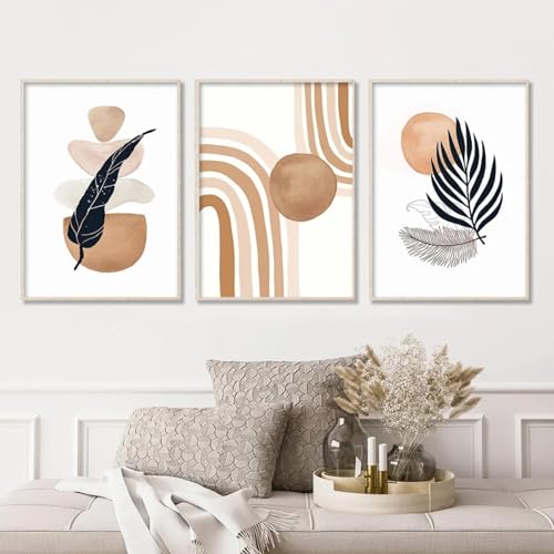 LTjiajuypd Boho Geometrische Regenbogenblätter Monstera Kaktus Minimalistischer Wandkunstdruck Leinwandgemälde Poster Schlafzimmer Moderne Wohnkultur 50x70cm-3Stk Rahmenlos LTjiajuypd Boho Geometrische Regenbogenblätter Monstera Kaktus Minimalistischer Wandkunstdruck Leinwandgemälde Poster Schlafzimmer Moderne Wohnkultur 50x70cm-3Stk Rahmenlos von LTjiajuypd