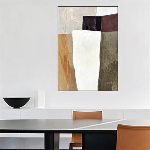 Moderne Drucke, abstrakte minimalistische Kunst, dekoratives Ölgemälde, japanisches Wohnzimmergemälde für Schlafzimmer, Heimdekoration, 70 x 100 cm, rahmenlos von LTjiajuypd