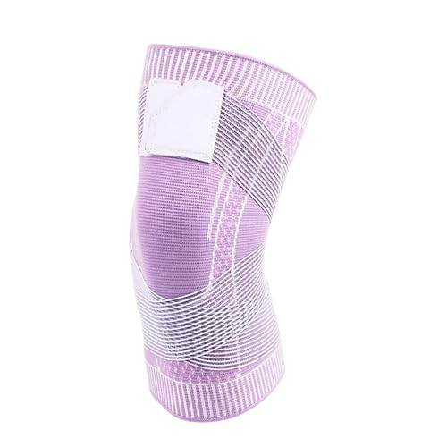 LUBOSE Lady Kneepads, 2-teiliger Übungsschutz für Frauen mit verstellbaren Kniegelenken, Knieschoner zur Linderung von Gelenkschmerzen, Erholung, Laufen, Gehen, Sport (3XL, Lila) von LUBOSE
