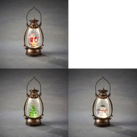 Luca Lightning LED Laterne Weihnachtszenerie 14 cm 3-fach sortiert Luca Lightning LED Laterne Weihnachtszenerie 14 cm 3-fach sortiert von LUCA LIGHTING