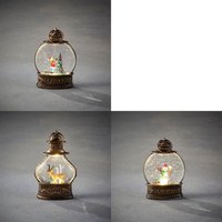 Luca Lightning LED Laterne Winterszenerie 13 cm warmweiß 3-fach sortiert Luca Lightning LED Laterne Winterszenerie 13 cm warmweiß 3-fach sortiert von LUCA LIGHTING