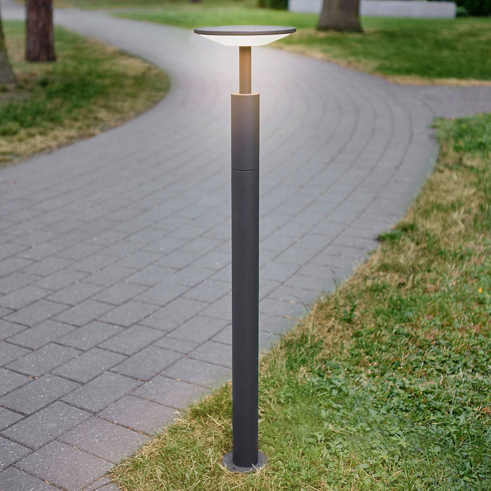 100 cm hoch - LED-Wegeleuchte Fenia von LUCANDE