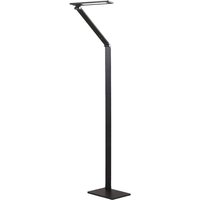 LED Stehlampe "Salome" aus Aluminium dimmbar für Arbeitszimmer & Büro von Lucande von LUCANDE