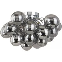 [GEBRAUCHT] B-Ware Lucande Deckenleuchte Diborah Rauchgrau Glas ø 50cm G9 Deckenlampe Lampe Leuchte von LUCANDE