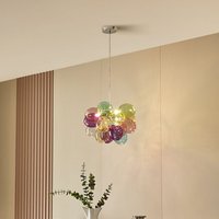 [GEBRAUCHT] B-Ware Lucande Diborah Hängeleuchte Hängelampe Leuchte Lampe Pendellampe Bunt ø 40 Cm von LUCANDE