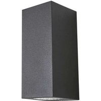[GEBRAUCHT] B-Ware Lucande Leuchten Xava Up/Down Außen Wandleuchte Ip65 Graphite Lampe Spot von LUCANDE