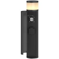 [GEBRAUCHT] Lucande Corban Led Sockelleuchte Wegeleuchte Gartenleuchte Tür Mit Steckdosen954 B-Ware von LUCANDE