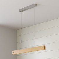 [GEBRAUCHT] Lucande Led Holz Pendelleuchte Karinja Deckenlampe Hängeleuchte Lampe Led Dim202 B-Ware von LUCANDE