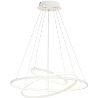 [GEBRAUCHT] Lucande Led Pendelleuchte Ezana Deckenlampe Deckenlicht Hängeleuchte Led Weiß B-Ware von LUCANDE