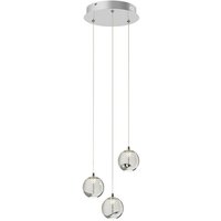 [GEBRAUCHT] Lucande Led Pendelleuchte Hayley Hängeleuchte Deckenlampe Lampe 3 Flammig Ch338 B-Ware von LUCANDE