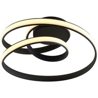 [GEBRAUCHT] Lucande Sakina Led Deckenlampe Deckenlampe Deckenlicht Leuchte Sandschwarz B-Ware von LUCANDE