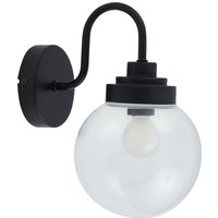 [GEBRAUCHT] Lucande Wandleuchte Lampe Badbeleuchtung Badolo Schwarz Glas 25 Cm Ip44 Leuchte B-Ware von LUCANDE