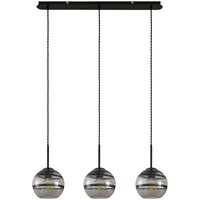 Gebraucht] Lucande Ably Hängeleuchte Deckenleuchte Pendelleuchte Lampe Leuchte Rauchgrau B-Ware von LUCANDE
