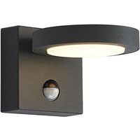 Lucande - gebraucht] Belna Led Außenwandlampe Wandleuchte Außenlampe Lampe Led Grafit Sensor B-Ware von LUCANDE