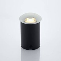 Gebraucht] Lucande Bodeneinbauleuchte Bartosz Aluminium Wegeleuchte Garten Sockelleuchte B-Ware von LUCANDE