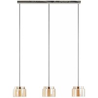 Lucande - gebraucht] Diano Hängeleuchte Amber Dreiflammig Hängelampe Lampe Pendelleuchte Led B-Ware von LUCANDE