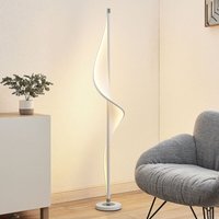 Gebraucht] Lucande Edano Led Stehlampe Wohnzimmerlampe Standleuchte Dekoleuchte Led Weiß10 B-Ware von LUCANDE