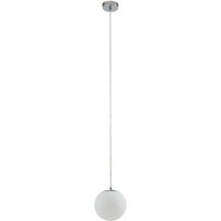 Lucande - gebraucht] Hängelampe Bidolo Chromfarben Glas ø 15 Cm Ip44 Deckenlampe Lampe Spot B-Ware von LUCANDE