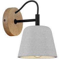 Lucande - gebraucht] Kalinda Wandleuchte Flurleuchte Wandlampe Lampe Leuchte E14 Beton H479 B-Ware von LUCANDE