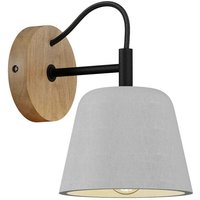 Lucande - gebraucht] Kalinda Wandleuchte Wandlampe Wandlicht Leuchte Lampe Betonschirm Holz B-Ware von LUCANDE