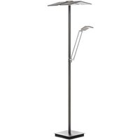 Lucande - gebraucht] Kamari Led Stehlampe Stehleuchte Deko Standleuchte Anthrazit m. Lese16 B-Ware von LUCANDE