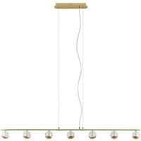 Lucande - gebraucht] Kilio Led Hängeleuchte Pendelleuchte Deckenlampe Leuchte 7 Flammig Gold B-Ware von LUCANDE