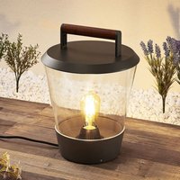 Gebraucht] Lucande Larkyn Tischleuchte Gartenbeleuchtung Spritzwassergeschutzt Lampe von LUCANDE
