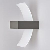 Lucande - gebraucht] Led Außenwandleuchte Skadi Wandleuchte Außenlampe Lampe Licht Grafitg888 B-Ware von LUCANDE