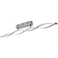 Lucande - gebraucht] Led Deckenlampe Roan Deckenleuchte Lampe Leuchte 115cm Wohzimmer Silb98 B-Ware von LUCANDE