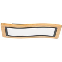 Gebraucht] Lucande Led Deckenleuchte Joren 46 Cm Lang Holz 3.000 k Deckenlampe Lampe S925 B-Ware von LUCANDE