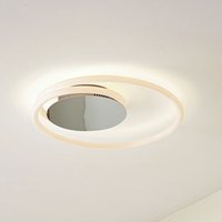 Lucande - gebraucht] Led Deckenleuchte Valenora Chrom Weiß Pc ø 44 Cm Deckenlampe Lampe Spot B-Ware von LUCANDE
