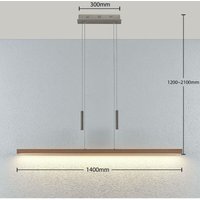 Gebraucht] Lucande Led Holz Balkenpendelleuchte Tamlin Hängeleuchte Pendelleuchte Leuchte B-Ware von LUCANDE