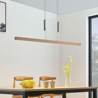 Gebraucht] Lucande Led Holz Balkenpendelleuchte Tamlin Pendelleuchte Hängeleuchte Lampe 869 B-Ware von LUCANDE
