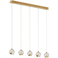 Lucande - gebraucht] Led Pendelleuchte Hayley Hängelampe Deckenlampe Lampe Led 5 Flammig G143 B-Ware von LUCANDE