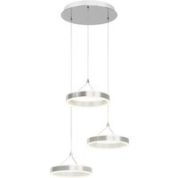 Lucande - gebraucht] Led Pendelleuchte Lyani Deckenlampe Hängeleuchte 3 Ringe Höhe Led Lampe B-Ware von LUCANDE
