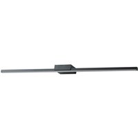 Lucande - gebraucht] Led Spiegellampe Kivana Wandleuchte Wandlampe Schwarz Metall 90cm Ip44 B-Ware von LUCANDE