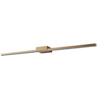 Gebraucht] Lucande Led Spiegellampe Spiegellicht Kivana Kupfer Metall 90cm Ip44 Lampe B-Ware von LUCANDE