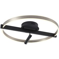 Lucande - gebraucht] Matwei Led Deckenlampe Deckenlampe Deckenlicht Lampe Ringförmig Nickel B-Ware von LUCANDE