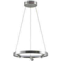 Gebraucht] Lucande Paliva Led Hängeleuchte Deckenlampe Pendelleuchte Leuchte 48cm Nickel B-Ware von LUCANDE