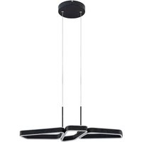 Lucande - gebraucht] Quinn Led Hängeleuchte Hängeleuchte Deckenlampe Designerlampe Schwarz B-Ware von LUCANDE