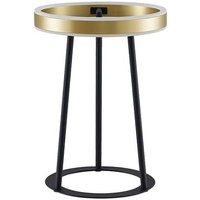 Lucande - gebraucht] Seppe Led Tischlampe Messing Schwarz Tischlampe Lampe Leuchte Designer B-Ware von LUCANDE