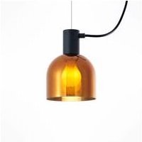Lucande - gebraucht] Serina Hängelampe Dreiflammig Glas Kupfer Hängeleuchte Lampe Leuchte801 B-Ware von LUCANDE