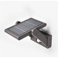 Gebraucht] Lucande Solarbetriebene LED-AußenWandleuchte Valerian Gartenleuchte Terrassenlam von LUCANDE