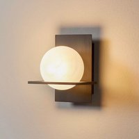 Gebraucht] Lucande Wandleuchte Kulka Wandlampe Wandlicht Leuchte 1 Flammig Schwarz Glas G9 B-Ware von LUCANDE