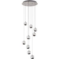 Neuwertig] Lucande Hayley Led Hängeleuchte Hängelampe Lampe Wohnzimmerlampe 9 Flammig Ch455 B-Ware von LUCANDE