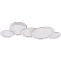 Lucande - gebraucht] LED-Deckenleuchte Diala weiß Metall 96 cm Deckenlampe Lampe Leuchte Spot von LUCANDE